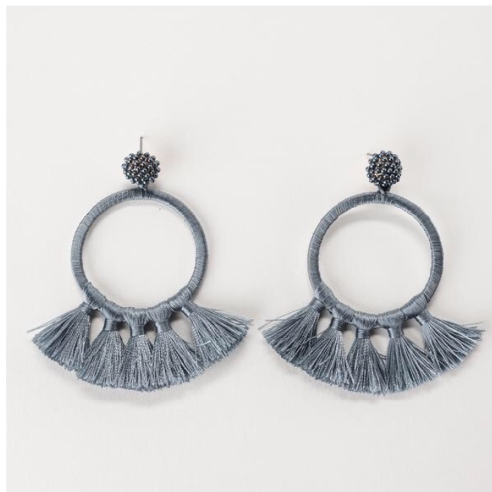 Anthropologie Violet + Brooks Jordan Statement Wrapped Earring